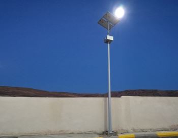 9M 80W عالية السطوع أضواء الشوارع الشمسية