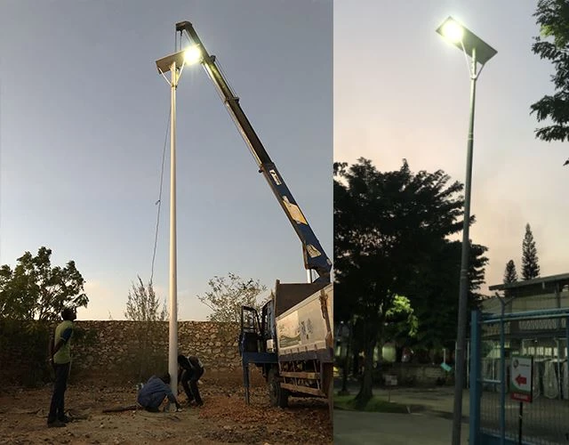 40W to 60W All in One Solar Street Lights